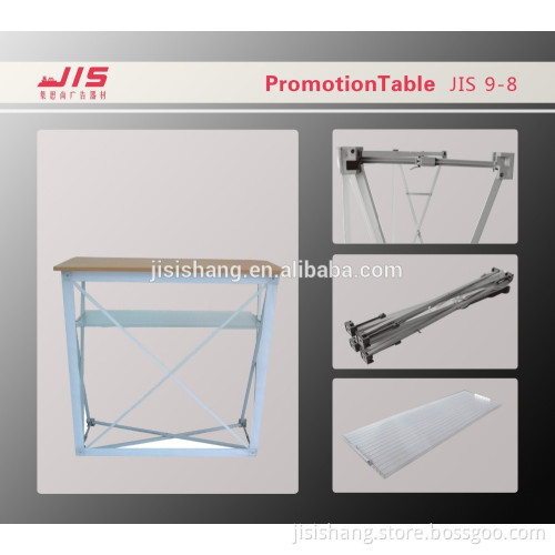 Indoor Advertising Fabric rectanglar promotion tableJIS9-8
